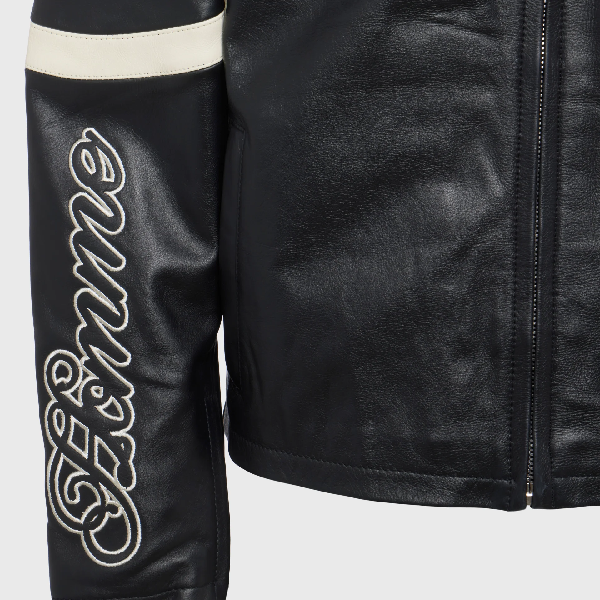 Classic Moto Jacket Black - Image 5