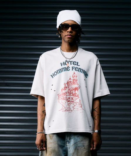 Grand Hotel Tee White - Image 3