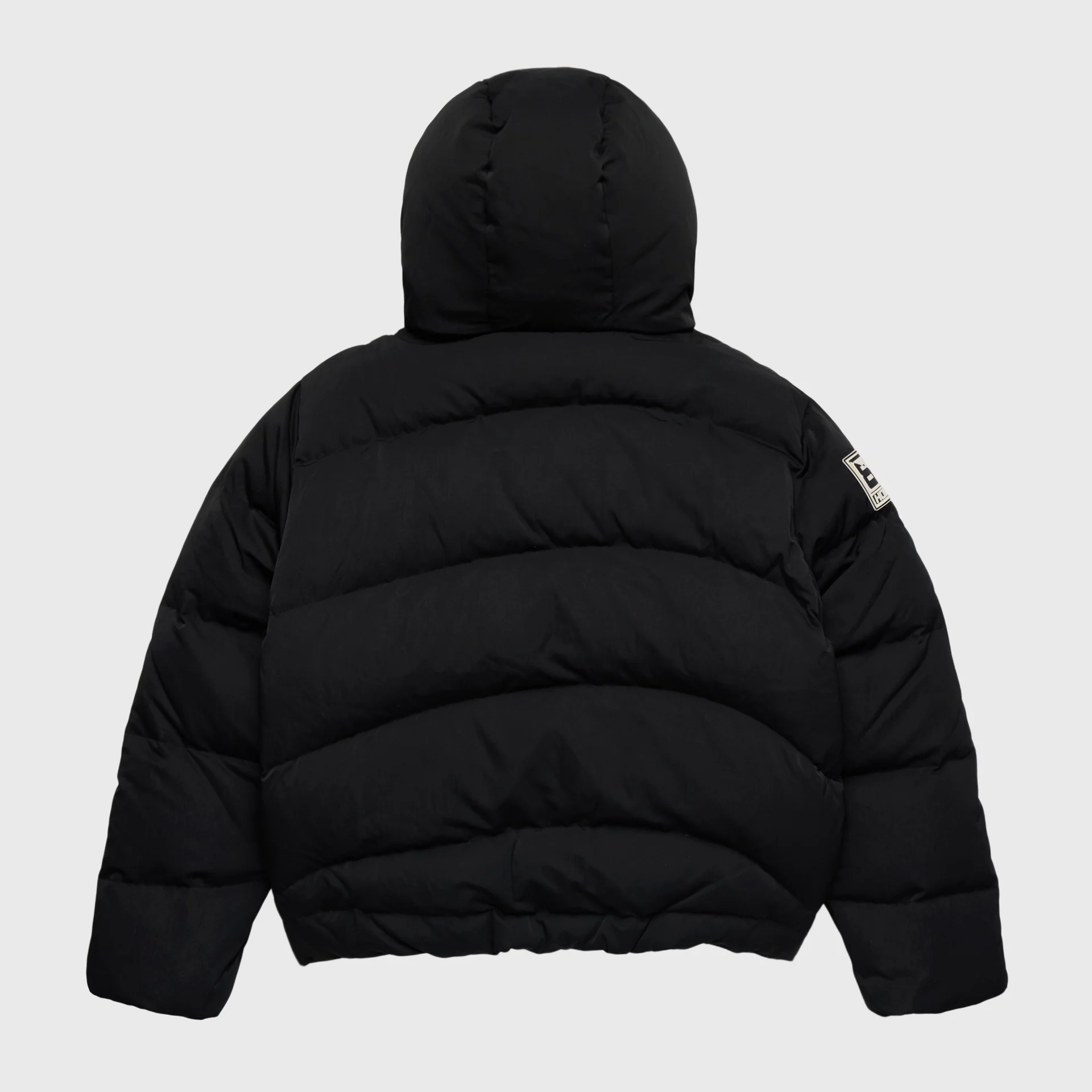 London Down  Puffer Jacket Black - Image 3