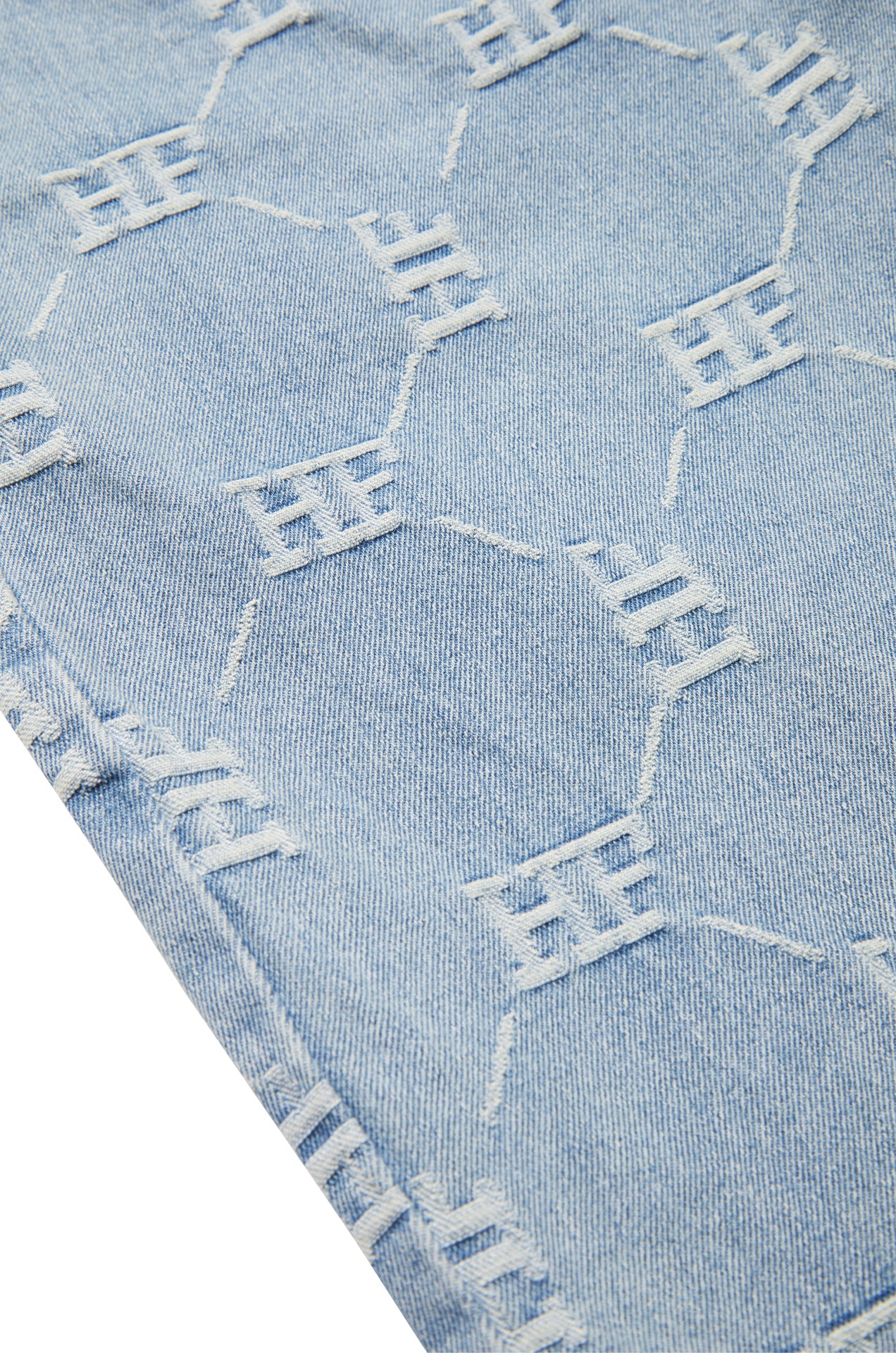 Monogram Denim Pant Blue - Image 3