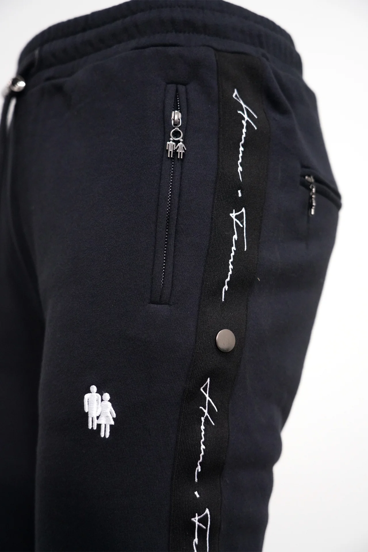 Signature Track Pants Black - Image 3