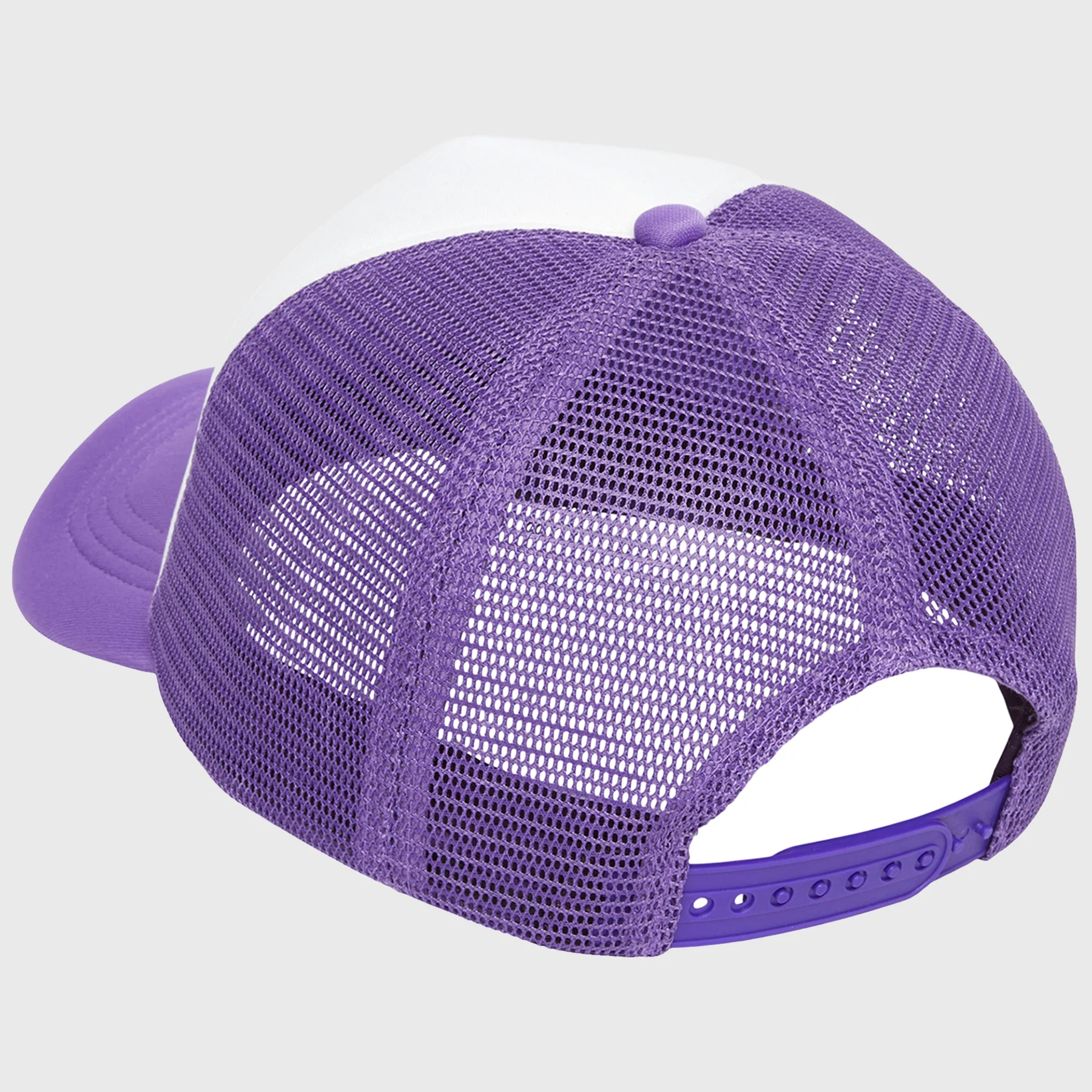 Old English Trucker Purple - Image 3