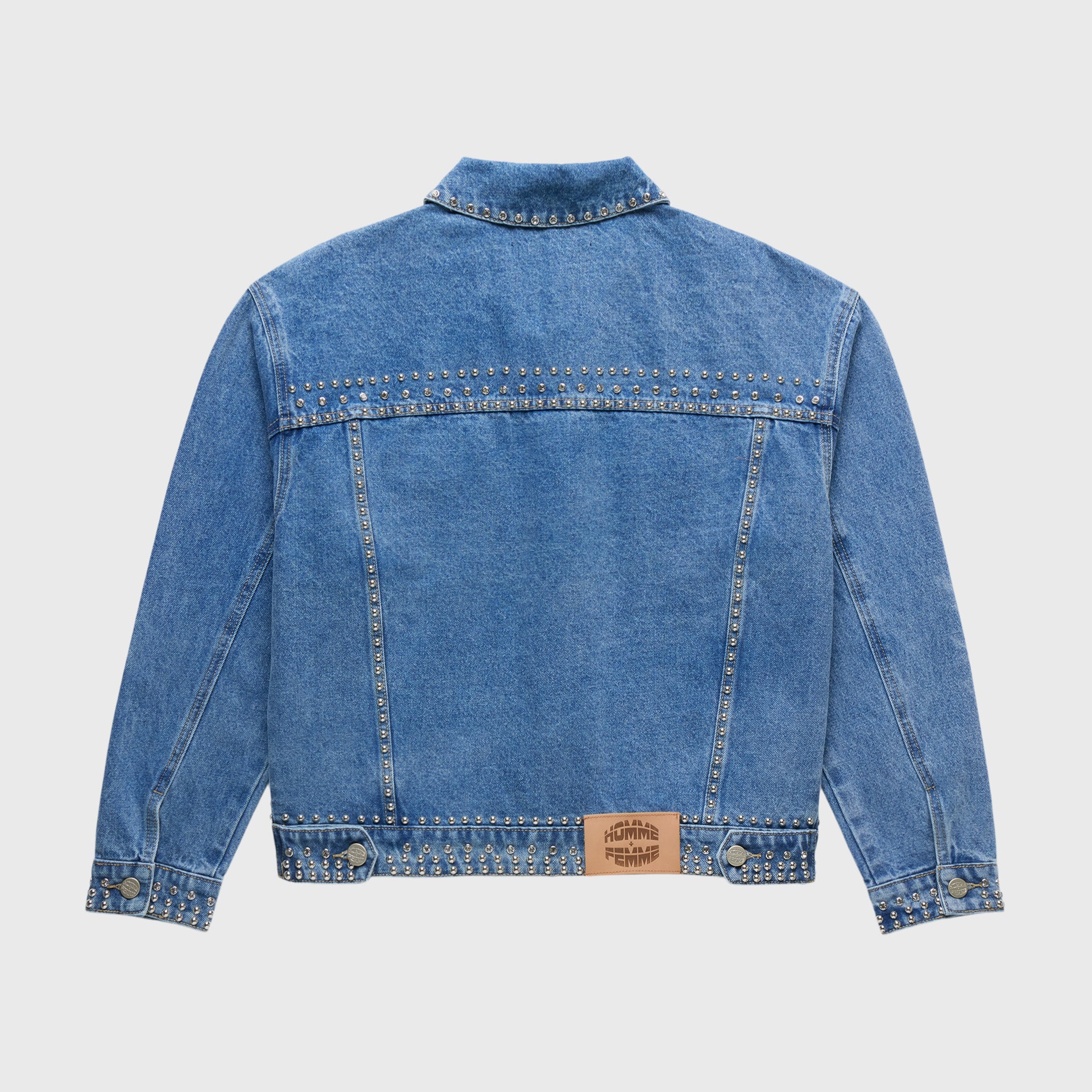 Ornament Denim Jacket Blue - Image 3