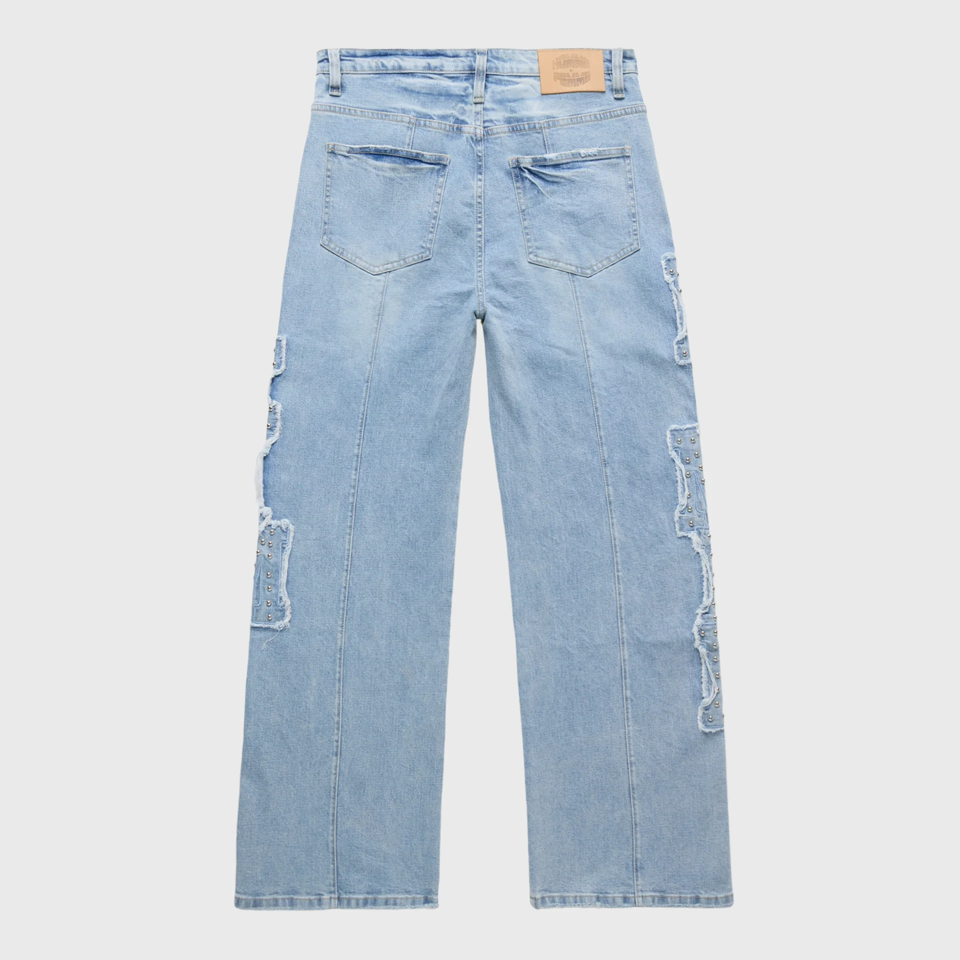 Superstar Studded Denim Blue - Image 3